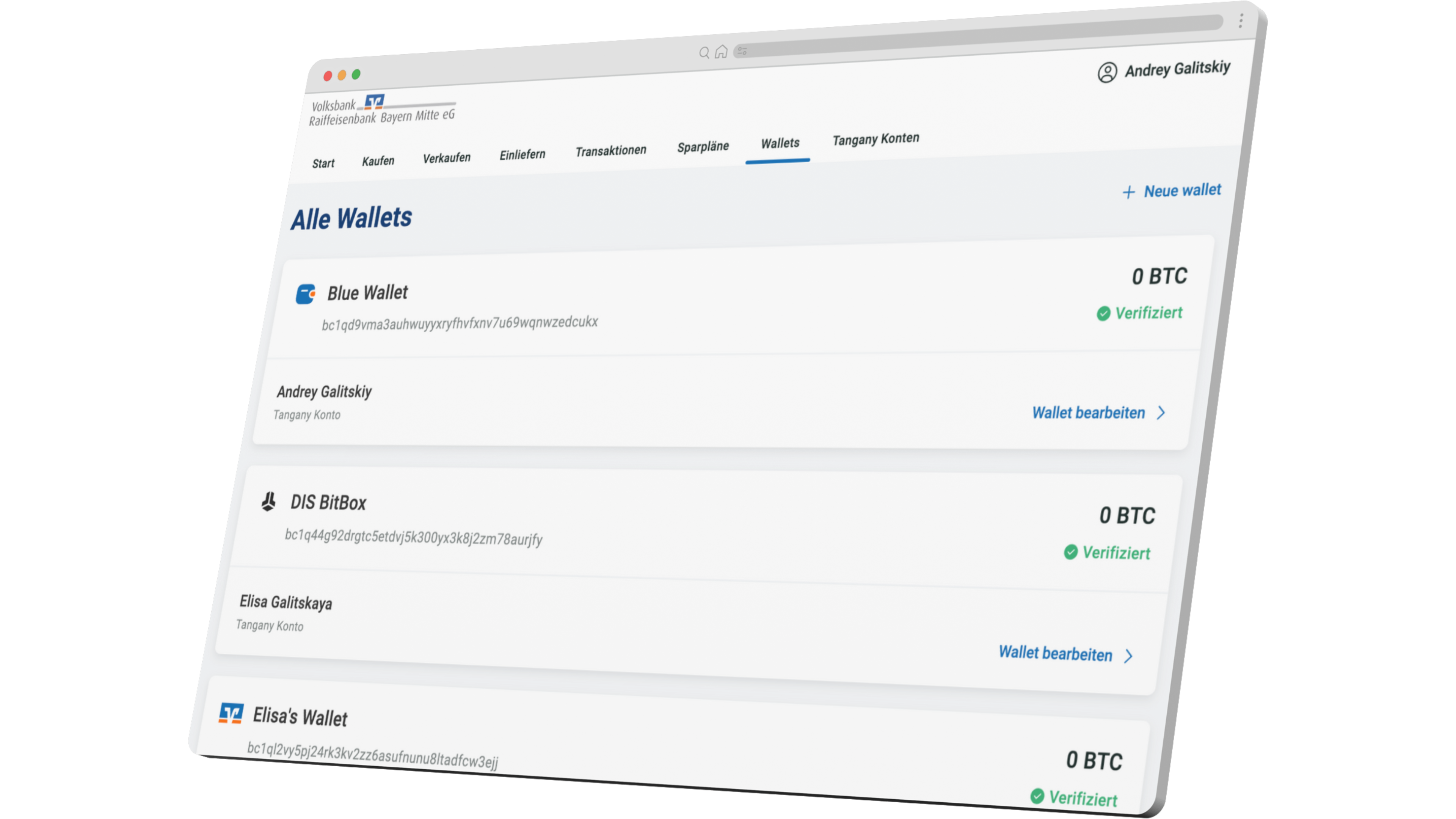 Kauf und Verkauf von Kryptowerten