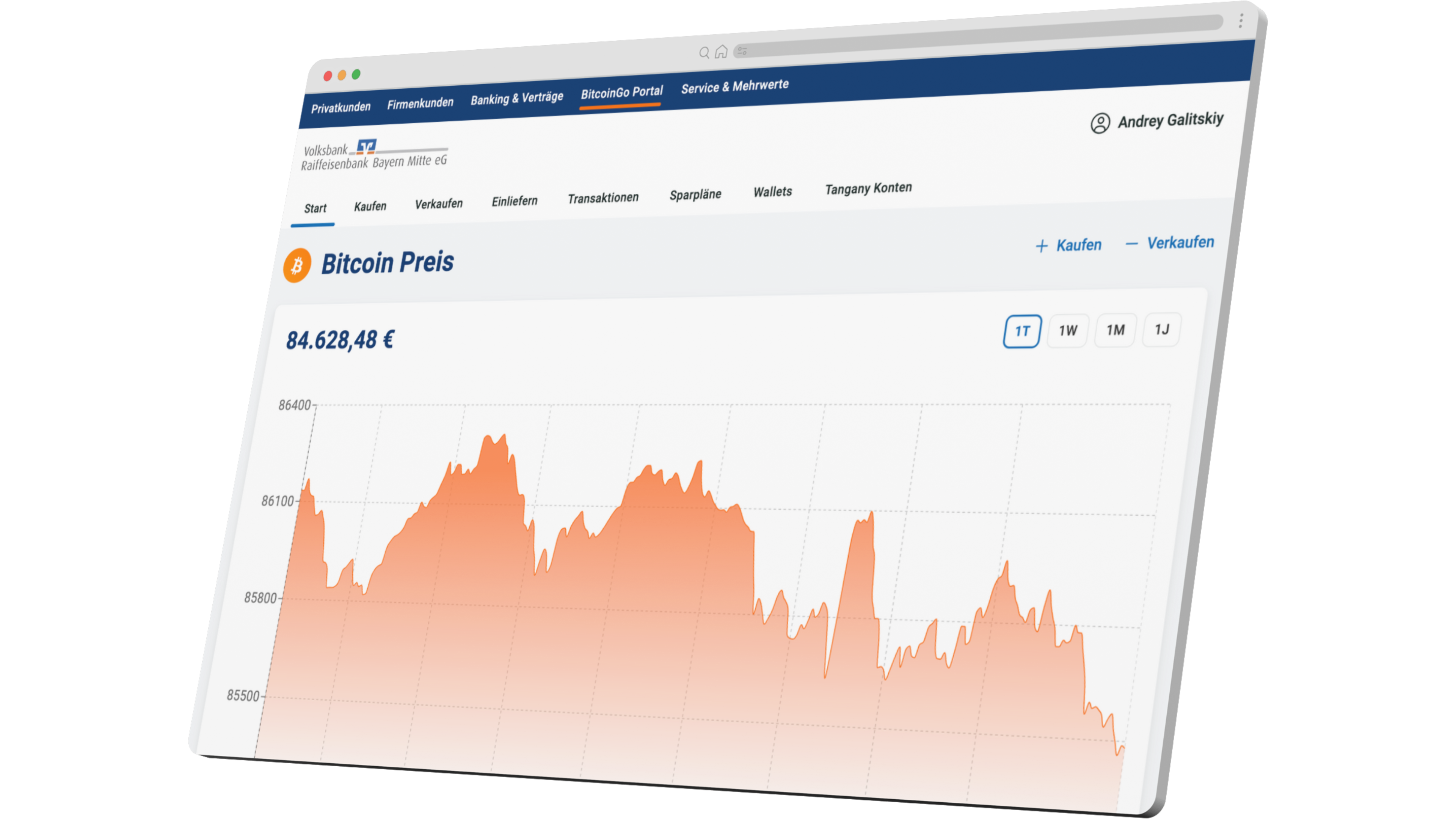 Vollständige Lösung im Design Ihrer Bank